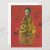 Illustratie Mode vrouwen Uitnodigen Kaart (Voorkant / Achterkant)