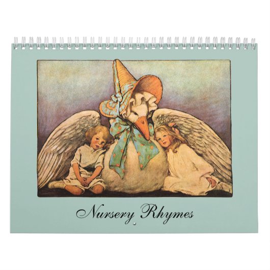  illustratie Moeder Goose Nursery Rhymes Kalender (Hoes)