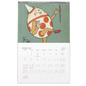  illustratie Moeder Goose Nursery Rhymes Kalender (Feb 2027)