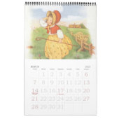  illustratie Moeder Goose Nursery Rhymes Kalender (Mar 2027)