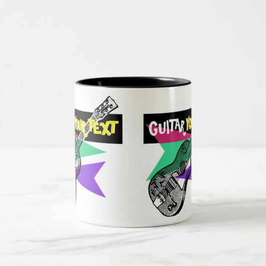 Illustratie  Mok gitaar Legend Retro (Center)