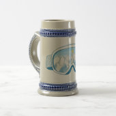 Illustratie Mountain Ski Goggles Bierpul (Voorkant links)