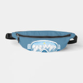 Illustratie Mountain Ski Goggles Heuptasje (Voorkant)