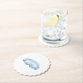 Illustratie Mountain Ski Goggles Kartonnen Onderzetters (Insitu)