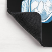 Illustratie Mountain Ski Goggles Muismat (Hoek)