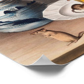 Illustratie muis (muizen-musculus) poster (Hoek)