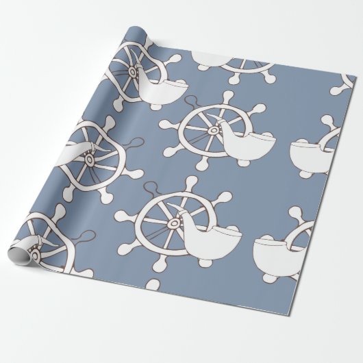  illustratie naadloos patroonwiel en tu cadeaupapier (Uitgerold)