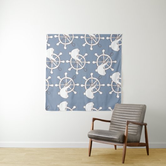 illustratie naadloos patroonwiel en tu wandkleed (In Situ (horizontaal))