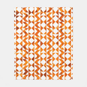 Illustratie naadloze boho geometrische patroonisol fleece deken