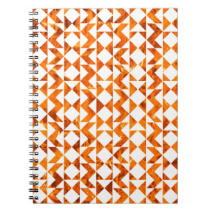 Illustratie naadloze boho geometrische patroonisol notitieboek