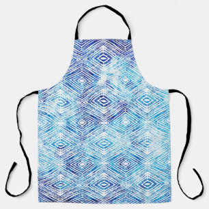 Illustratie naadloze boho geometrische patroonisol schort