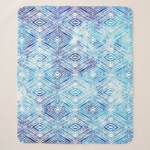 Illustratie naadloze boho geometrische patroonisol sherpa deken