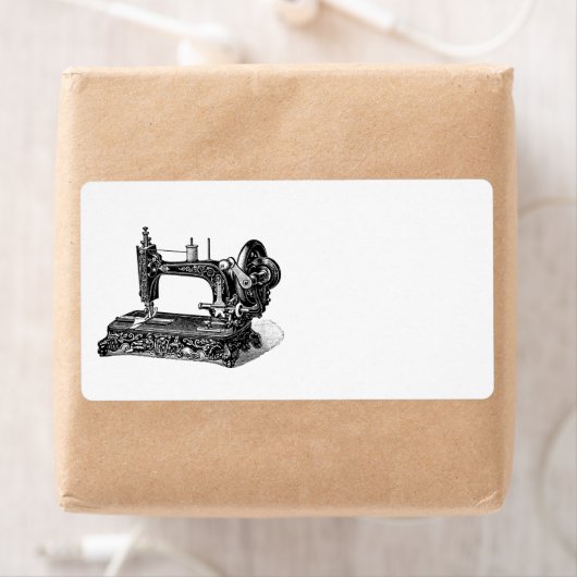 illustratie naaimachine 1800s etiket (Insitu)