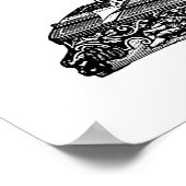 illustratie naaimachine 1800s poster (Hoek)