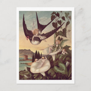 Illustratie naar "Thumbkinetta", door Hans Christe Briefkaart