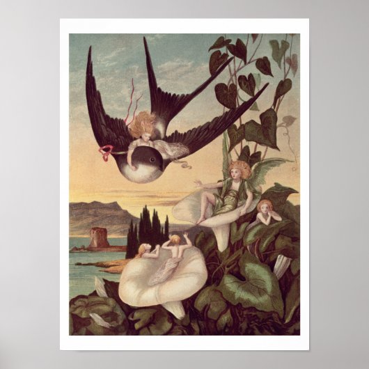 Illustratie naar "Thumbkinetta", door Hans Christe Poster (Voorkant)