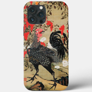 Illustratie Nandina en Rooster door Ito Jakuchu Case-Mate iPhone Case