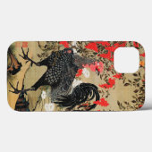 Illustratie Nandina en Rooster door Ito Jakuchu Case-Mate iPhone Case (Achterkant (horizontaal))