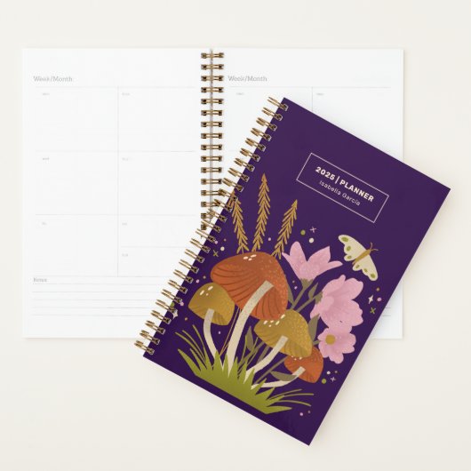 Illustratie natuur planner (Display)