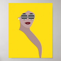 Illustratie negatieve Mode ruimte