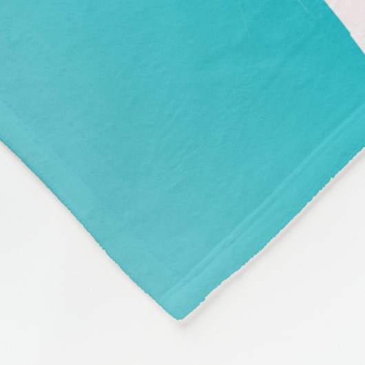 Illustratie nr. Drama Llama met monogram Fleece Deken (Hoek)