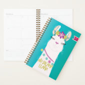 Illustratie nr. Drama Llama Monogram Planner (Display)