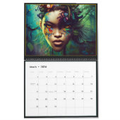 Illustratie oerwoud aap Illustratie agenda Kalender (Mar 2026)