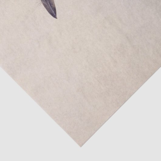  illustratie: Oerwoud kraai Tissuepapier (Detail)