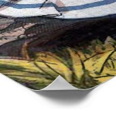  illustratie "Old Moeder Goose" Poster (Hoek)