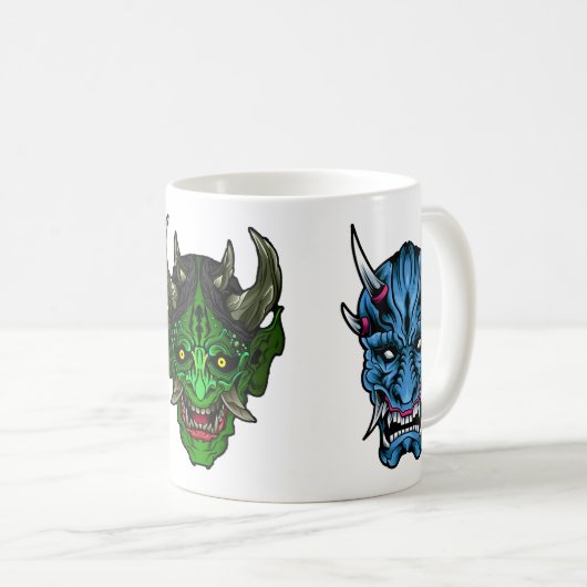 Illustratie Oni Demons Koffiemok (Voorkant rechts)