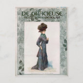  illustratie ontwerp Mode dames Briefkaart (Voorkant)