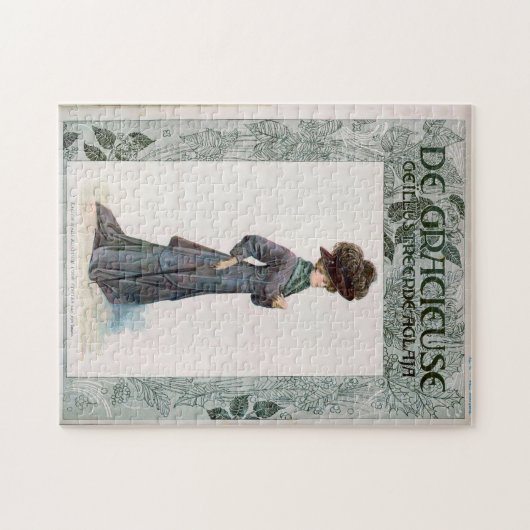 illustratie ontwerp Mode dames Legpuzzel (Horizontaal)