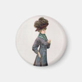  illustratie ontwerp Mode dames Magneet (Voorkant)