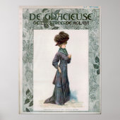  illustratie ontwerp Mode dames Poster (Voorkant)