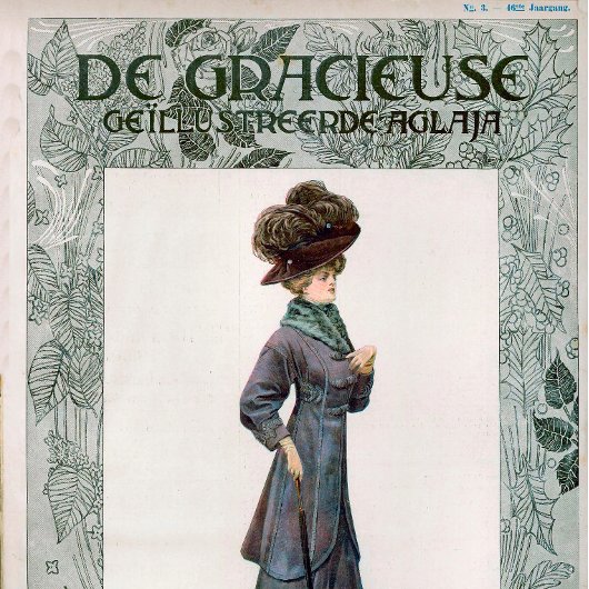  illustratie ontwerp Mode dames Poster