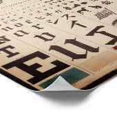 Illustratie  ooggrafiek poster (Hoek)