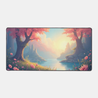 illustratie op een bureaumat