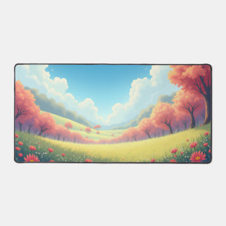 illustratie op een bureaumat