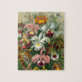 Illustratie  orchidee-Floral schilderen Legpuzzel