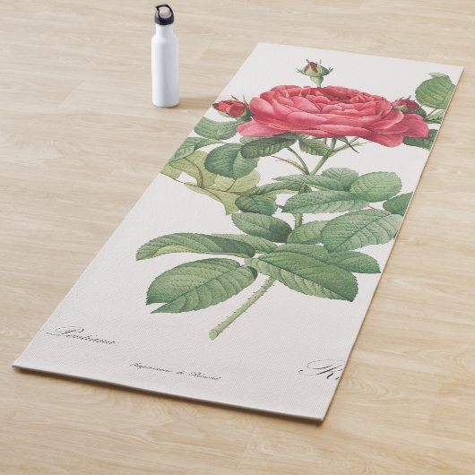 Illustratie Ornament Roos Yogamat (In situ)