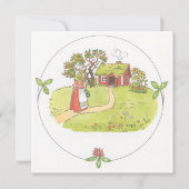 illustratie Oude vrouw Elsa Beskow (Voorkant)