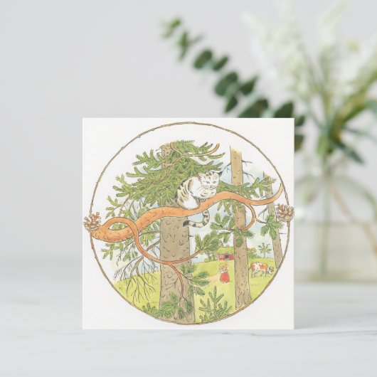  illustratie Oude vrouw Elsa Beskow (Staand voorkant)