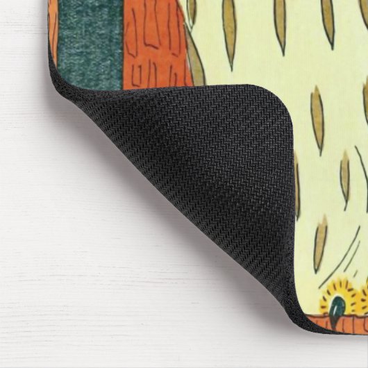  illustratie "Owl" Muismat (Hoek)