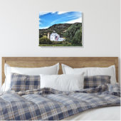 Illustratie parkstad historische barn door LH Canvas Afdruk (Insitu (Slaapkamer))