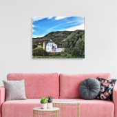 Illustratie parkstad historische barn door LH Canvas Afdruk (Insitu (Woonkamer))