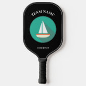 Illustratie per boot Pickleball Paddle (Achterkant)