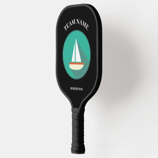 Illustratie per boot Pickleball Paddle (Links)