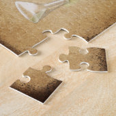 Illustratie Periodieke Lijst van Elementen Steampu Legpuzzel (Zijkant)