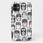 illustratie pinguïn achtergrond Case-Mate iPhone case (Achterkant)
