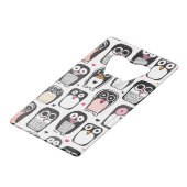 illustratie pinguïn achtergrond creditkaart flessenopener (Voorkant Gekanteld)